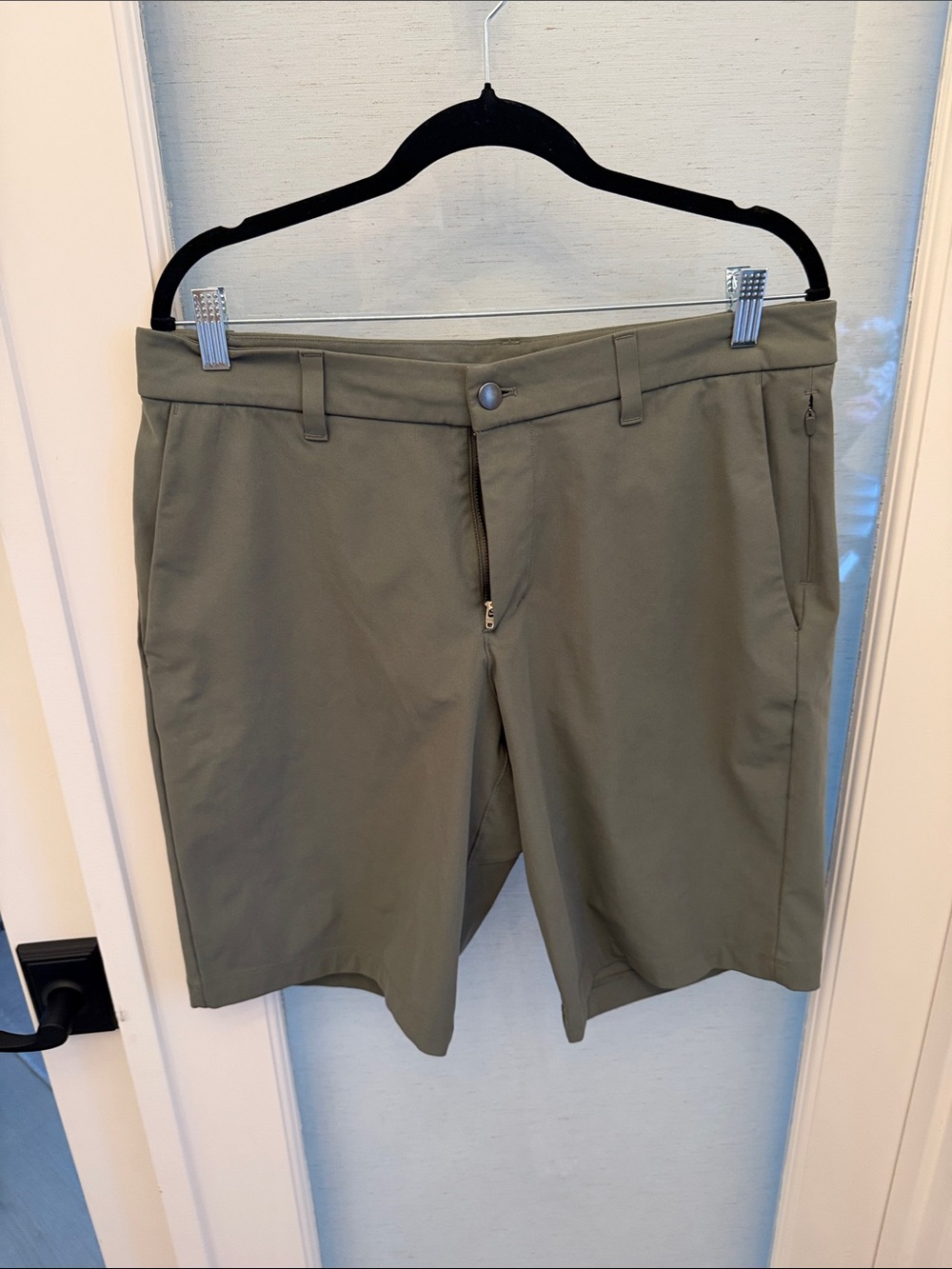 lululemon athletica Olive Hybrid Performance Shorts